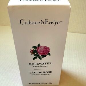 Crabtree & Evelyn Rosewater Hand Therapy Eau De Rose‎ 3.5 oz New in Box